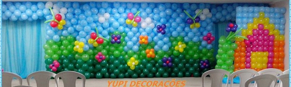 YUPI! Decoração de festas Infantis
